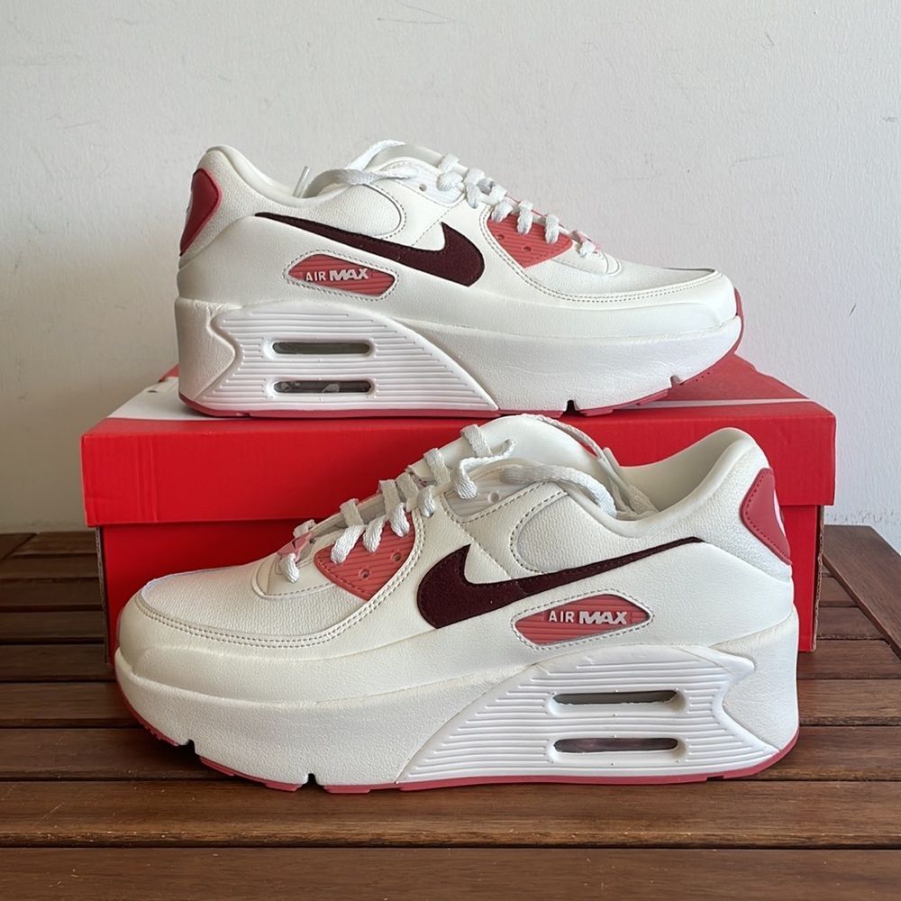 Nike Air Max 90 LV8 SE Valentine's Day 2024 US Women 9.5/UK 7/EU 41(FZ5164-133)